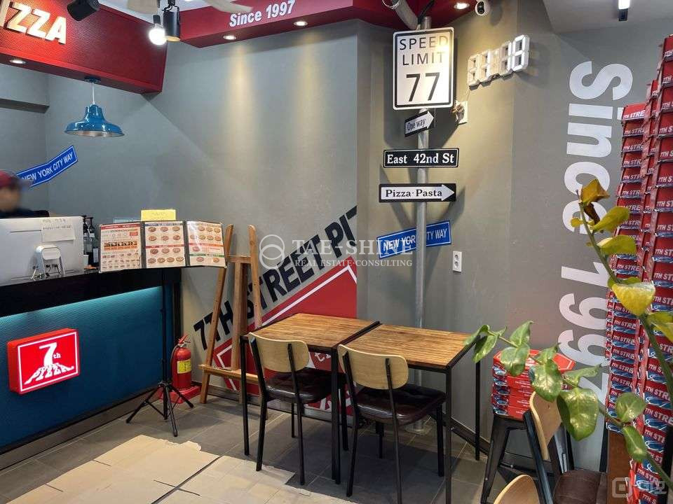 서울 중구 신당동 신당동 인테리어 및 시설 최고 피자점 월세 매물번호 10962 사진 1